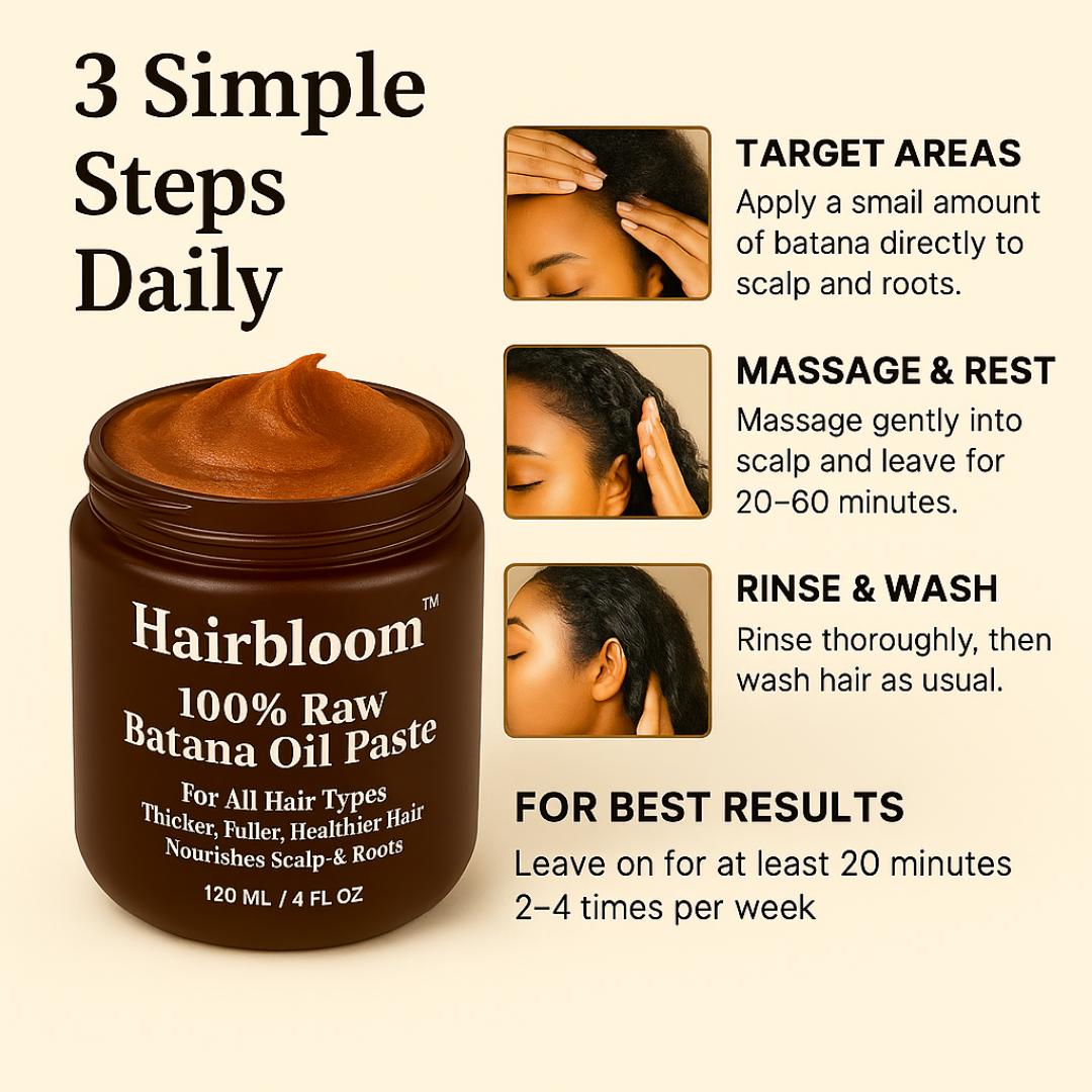 Hairbloom™ 100% Raw Batana Oil